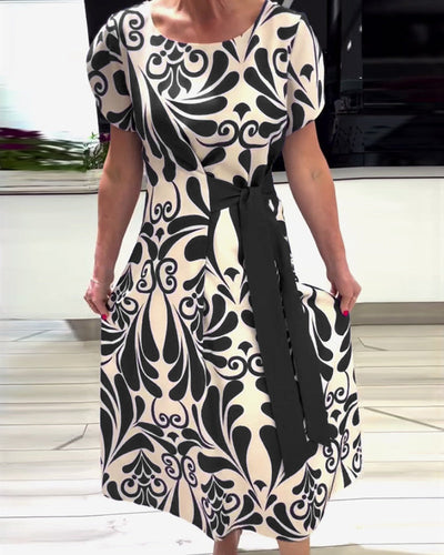Prag Kleid mit verstellbarem Band