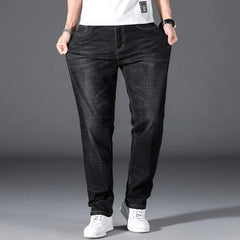 Elias | Herren Jeans Ryan im klassischen Denim Schnitt in Schwarz