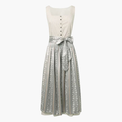 Kariertes Dirndl kleid mit Schürze für Damen - Oktoberfest 2025