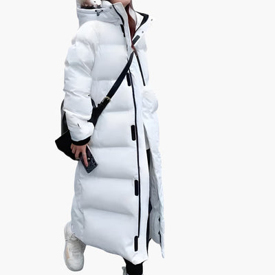 Daunenjacke mit Kapuze für Damen