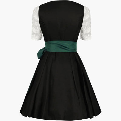 Besticktes Dirndl kleid mit Schürze für Damen - Oktoberfest 2025