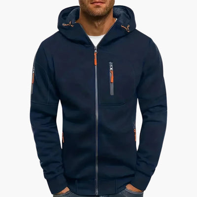 Kapuzenjacke mit Reißverschluss für Herren