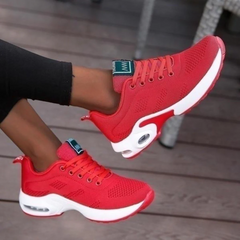 Damen Lauf Sportschuhe | Leichte in Rot
