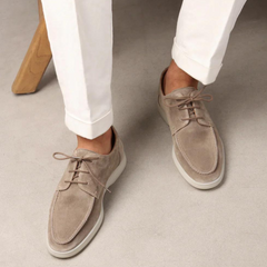 Wildleder Business Schuhe in Beige