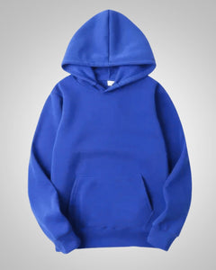 Aiden | Herren Lässiger Oversized Pullover mit Kapuze in Blau