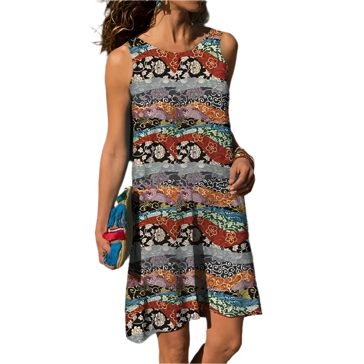 Carreen - Geblümtes Sommerkleid für Frauen