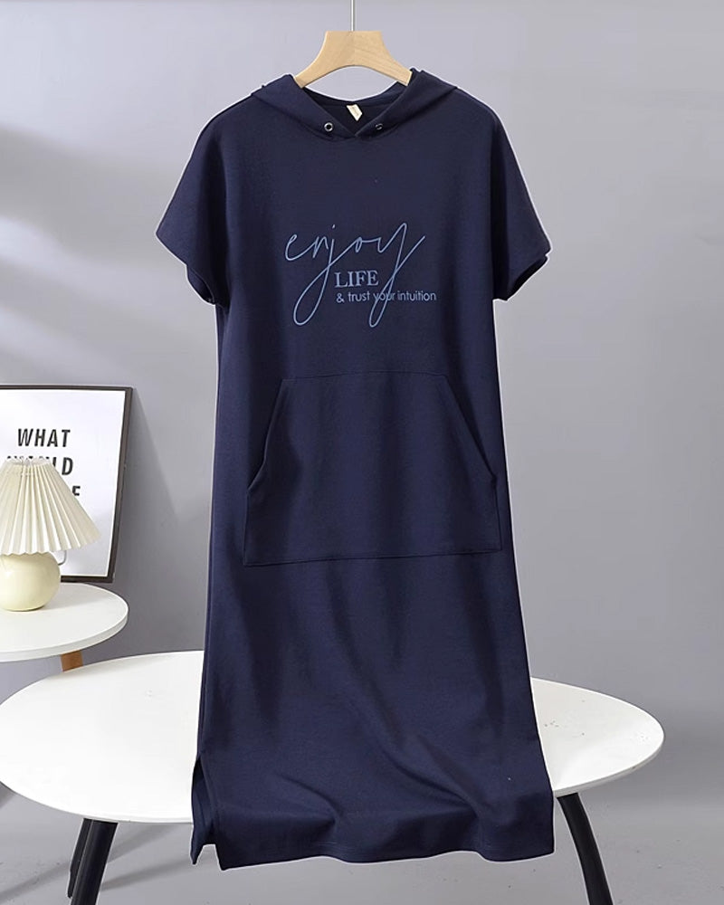 Catalina | Bequemes Hoodie-Kleid