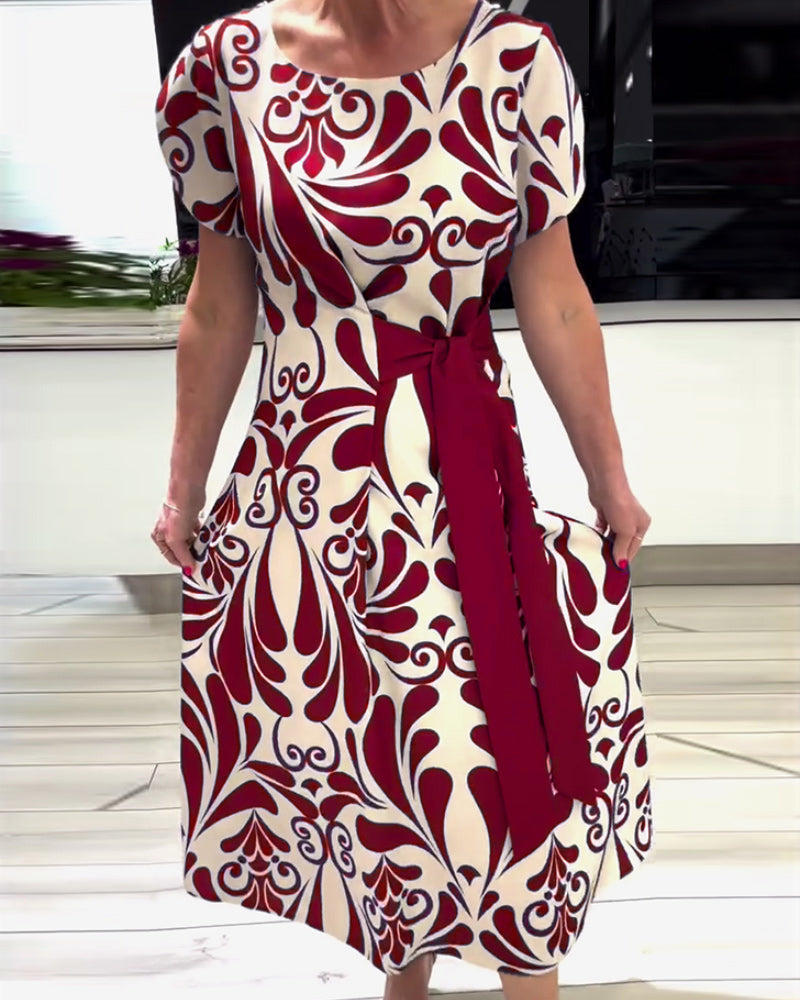 Prag Kleid mit verstellbarem Band