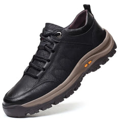 Jürgen™ - Herren Lederschuhe in Schwarz