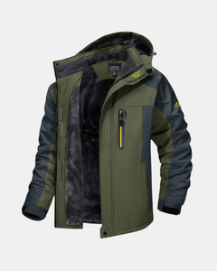 Xaver® | Ettore Wind- und Regenjacke in Grün