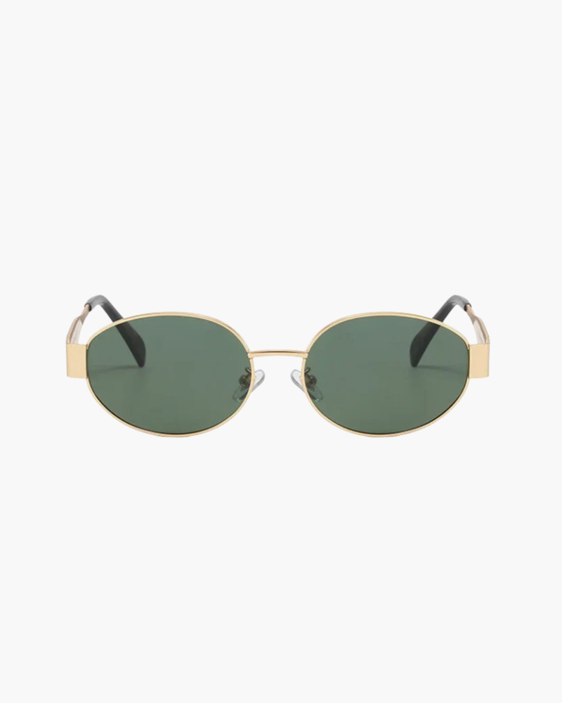 Retro Steampunk Sonnenschutzbrille für Damen | Ovale Rahmen