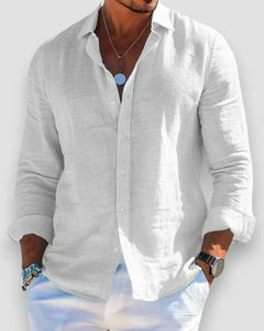 Viktor Bluse in Bianco