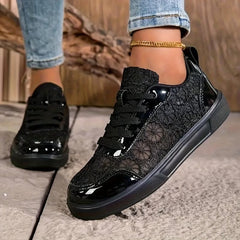 Sofie | Stylische Freizeit-Sneaker für Damen in Schwarz