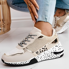 Delora Turnschuhe für orthopädischen Komfort in Gold