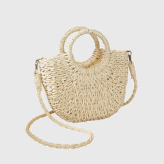 Veronica | Sommer Schultertasche in Beige