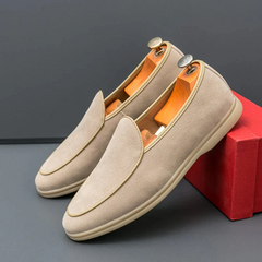 Tobias | Klassische Santoro Lederschuhe Herrenmode in Beige