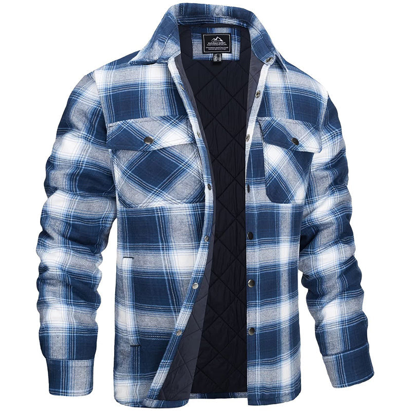 Sova - Herren-Holzfällerjacke Im Karierten Design