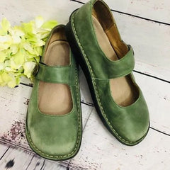 Emmy - Elegante Damenschuhe mit Verzierungen in Grün