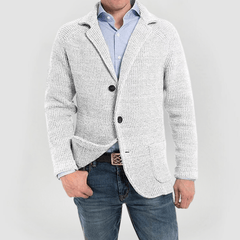 RENE - STRICKJACKE MIT LANGEN ÄRMELN in Weiß