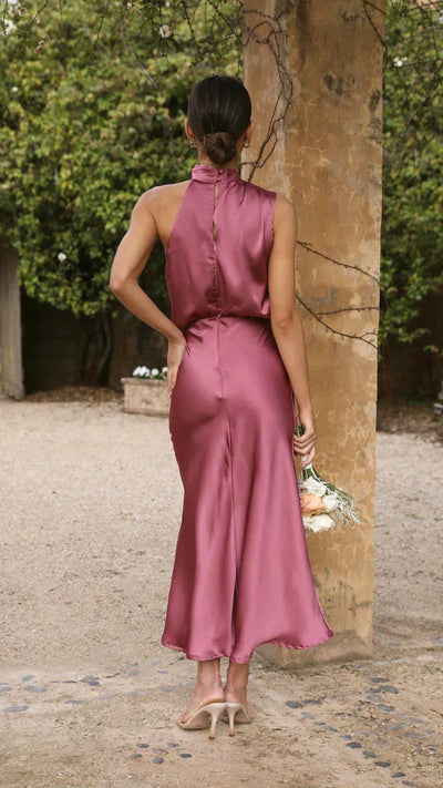 Elegantes Neckholder-Kleid für Damen