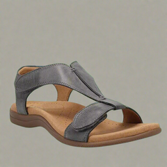 Clotmara | Leichte Orthopädische Geh-Sandalen in Dunkelgrau