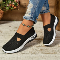 Christine™ - Slip-On Schuhe in Schwarz