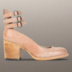 Clarine | Handgefertigte Premium-Stiefeletten für stilvolle Tage in Apricot