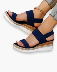 Damen Bequeme Sandalen | Stilvolle Sommerschuhe in Blau
