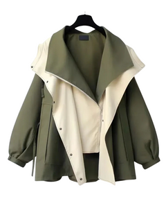 Alva | Elegante Jacke mit Schutz vor Wetter und Wind in Grün