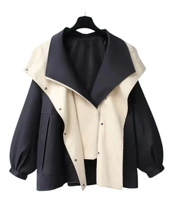 Alva | Elegante Jacke mit Schutz vor Wetter und Wind in Schwarz
