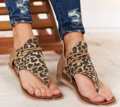 Raia® | Orthopädiefreundliches Schuhwerk und modische Sandalen in Gelber Leopard