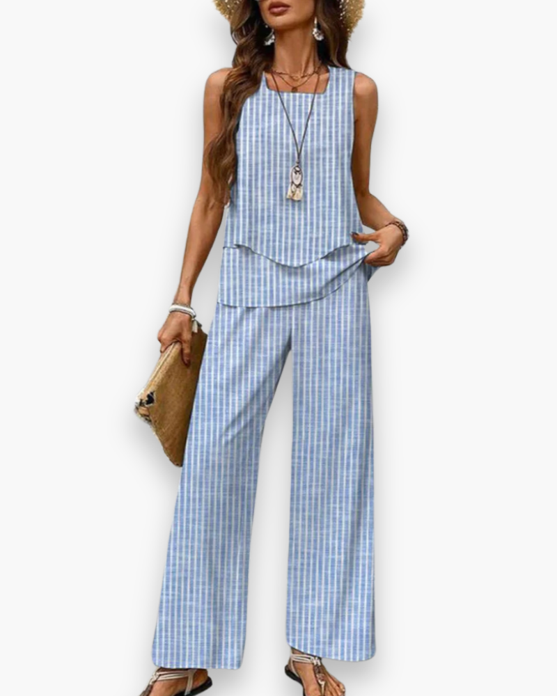 Damen Elegantes Fließendes Set | Stilvoll