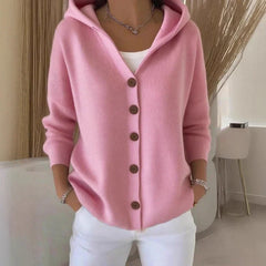 Éliane™ | Weicher Herbst-Strickcardigan in Rosa (Begrenzter Vorrat)
