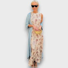 Elveria –  Maxikleid mit Cardigan in Stil 2
