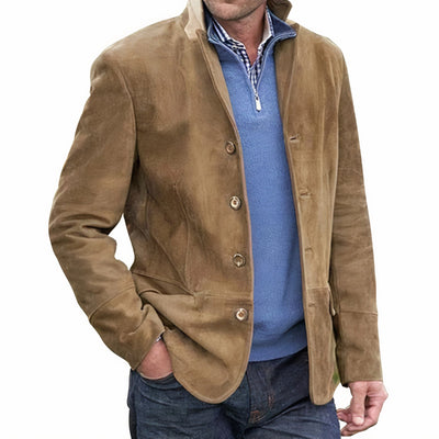Vintage Style Jacke mit Knöpfen für Männer