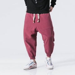 Shao | Bequeme Haremhose in Rot