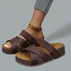Athelgard | Bequeme Orthopädische Sandalen in Braun