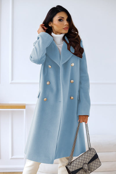 Damen Reverskragen Trenchcoat | Winter