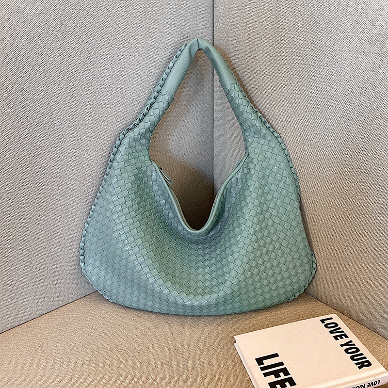 Estelle - Große handgewebte Schultertasche für Damen