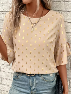 Keti® | Ombre-Badeanzug mit hohen Trägern in Beige