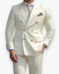 Herren Hochzeitsgast Anzug Slim Fit | Elegant & Modern in Weiß
