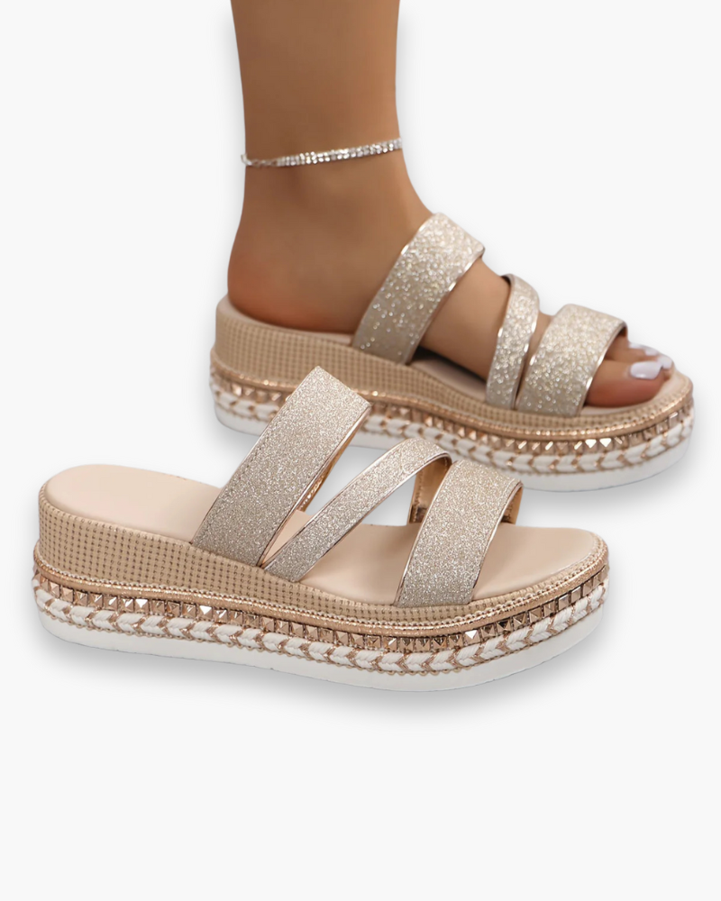 Damen Bequeme Sandalen | Elegante Sommerschuhe