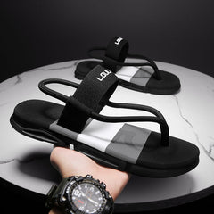 Ruby® | Herren Sandale Outdoor Sport Flip Flops Komfort in Schwarz