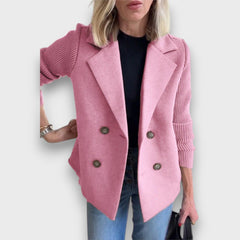 Arlisse – Blazer mit Doppelreiher in Rosa