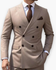 Herren Hochzeitsgast Anzug Slim Fit | Elegant & Modern in Beige