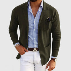 Manuel™ | Eleganter Herren Blazer in Dunkelgrün