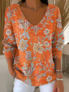 Amabel | Leichter Sommerpullover in Mehrfarbig