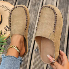 Zayella - Gepolsterte Wanderschuhe in Beige