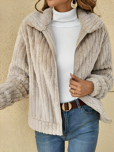 Kuscheliger Damen-Teddy-Mantel | Lässig