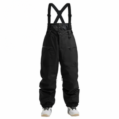 Walter | Warme Schneehose für Herren Winter Outdoor in Schwarz